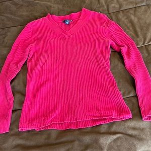 Large pink sweater
